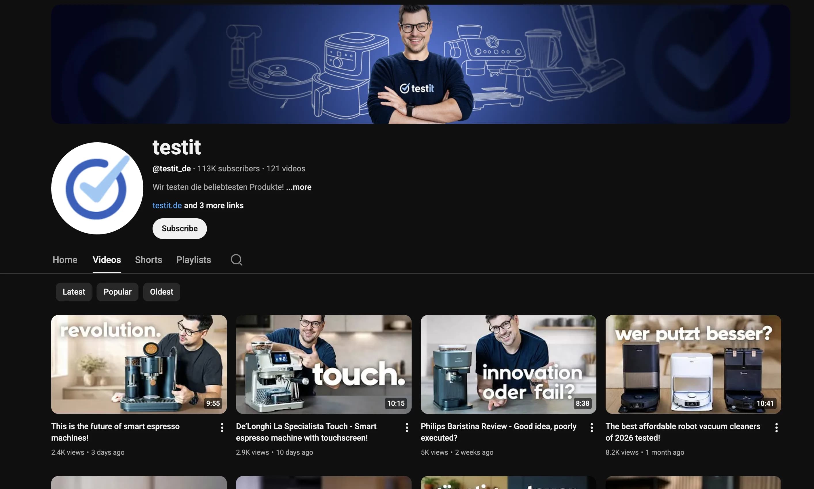 Video-Reviews auf YouTube